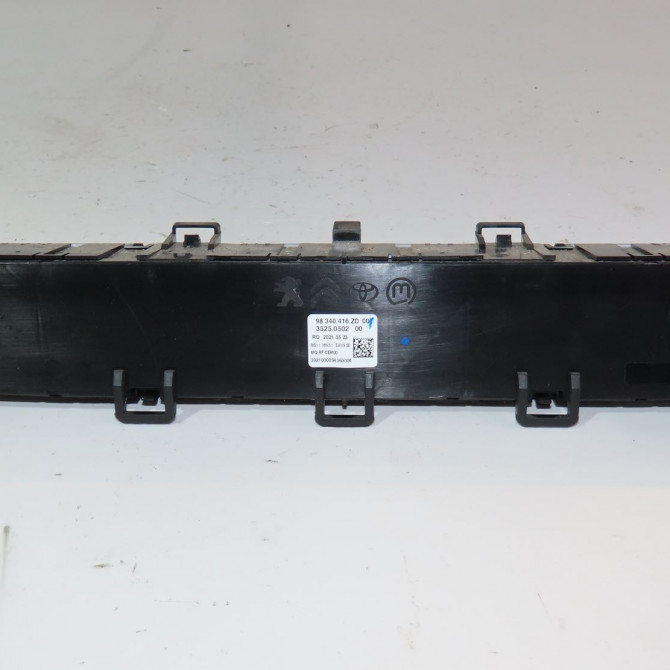 Commande de chauffage occasion  Citroën JUMPY Camionnette (V_) 2.0 bluehdi 120 (2016)   98340416ZD  2