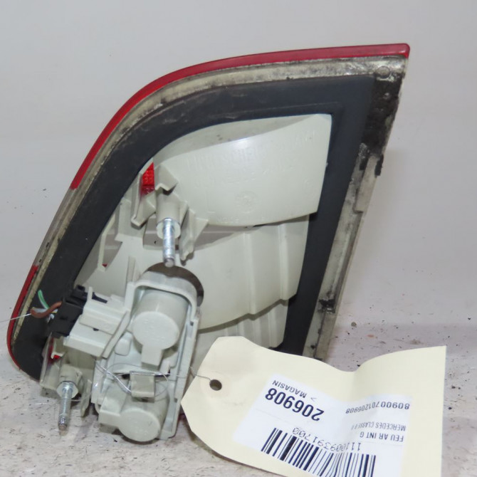 Feu arrière interieur gauche occasion  Mercedes-benz CLASSE B Sports Tourer (W245) B 200 cdi (245.208) (2005-2011)   1698201564  2