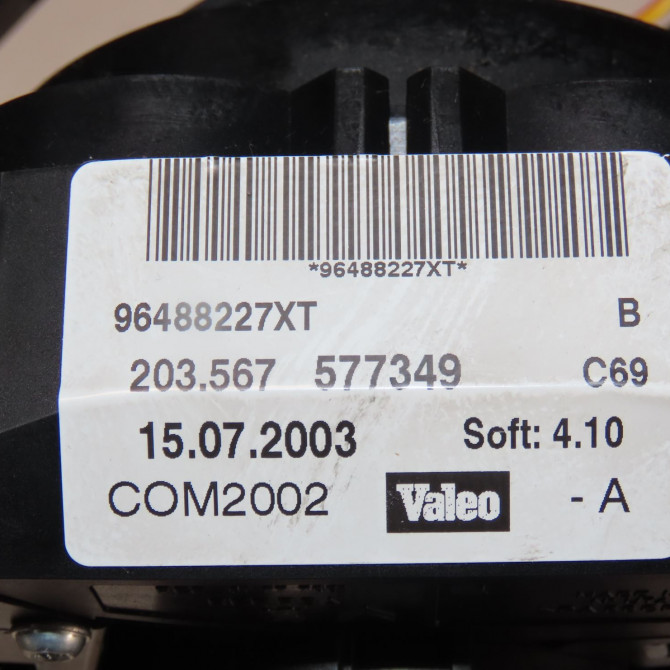 Bloc commodos occasion  Citroën C3 I (FC_, FN_) 1.4 i (2002-2010) 5 portes   96488227XT  4