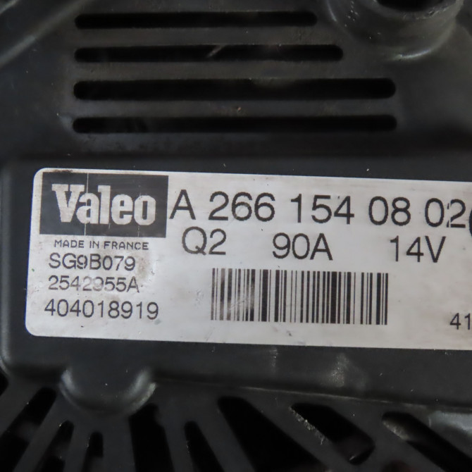 Alternateur occasion  Mercedes-benz CLASSE A (W169) A 170 (169.032, 169.332) (2004-2012)   A2661540802  2