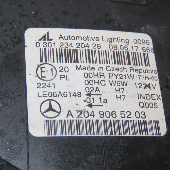 Phare droit occasion  Mercedes-benz CLASSE C (W204) C 200 cdi (204.007, 204.006) (2007-2009)   2049065203  2
