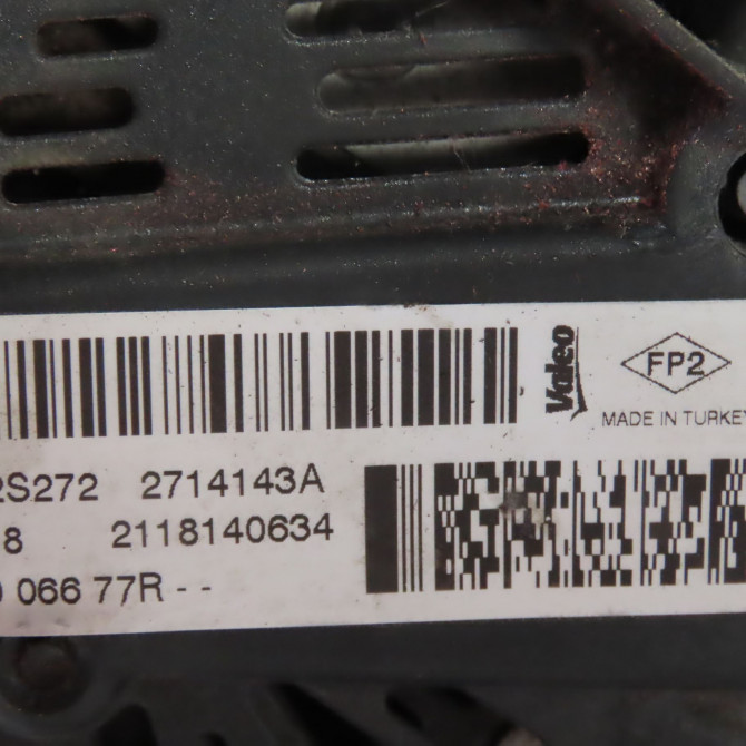 Alternateur occasion  Renault CLIO IV (BH_) 0.9 tce 75 (bhnp) (2018)   231006677R  2