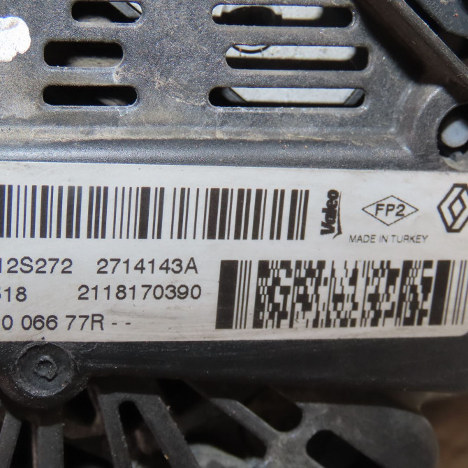 Alternateur occasion  Dacia DUSTER (HS_) 1.2 tce 125 (2013-2018)   231006677R  2