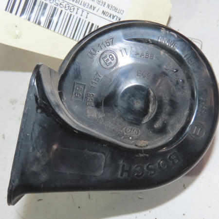 Klaxon  / avertisseur occasion  Citroën BERLINGO / BERLINGO FIRST Camionnette/Monospace (M_) 1.6 hdi 75 (mb9hw) (2005-2011) 3 portes   6236Q2 