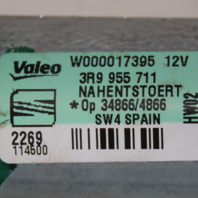 Moteur essuie-glace arrière occasion  Seat EXEO ST (3R5) 2.0 tdi (2009-2013)   3R9955711  2