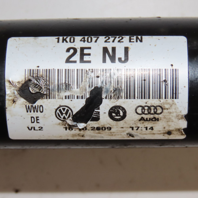 Transmission avant droite occasion  Volkswagen vw SCIROCCO III (137, 138) 2.0 tdi (2010-2017)   1K0407272EN  2