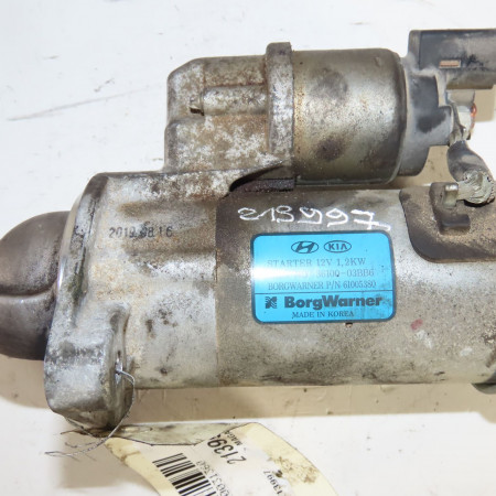 Démarreur occasion  Kia RIO IV (YB, SC, FB) 1.25 (2017)   3610003BB6 