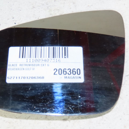 Glace  retroviseur exterieur gauche occasion  Volkswagen vw GOLF VI (5K1) 1.6 tdi (2009-2012) 5 portes   5K0857521 