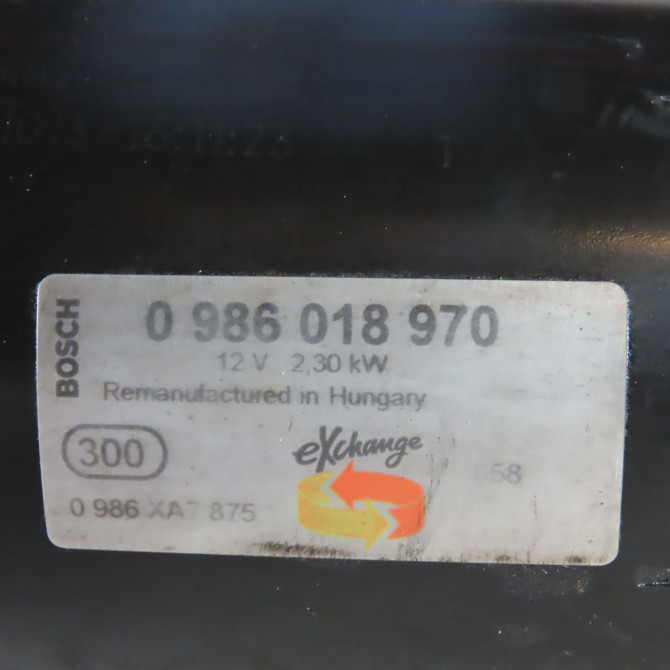 Démarreur occasion  Peugeot EXPERT Camionnette (VF3A_, VF3U_, VF3X_) 2.0 hdi 120 (2007)   5802Z5  2