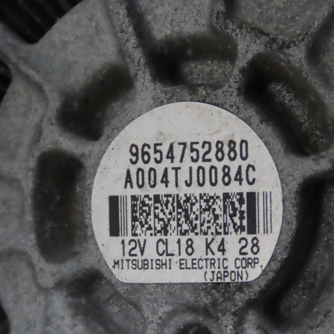 Alternateur occasion  Peugeot 407 (6D_) 2.0 hdi 135 (6drhrh, 6drhre, 6drhrg, 6drhrj) (2004-2010) 4 portes   5705AX  3