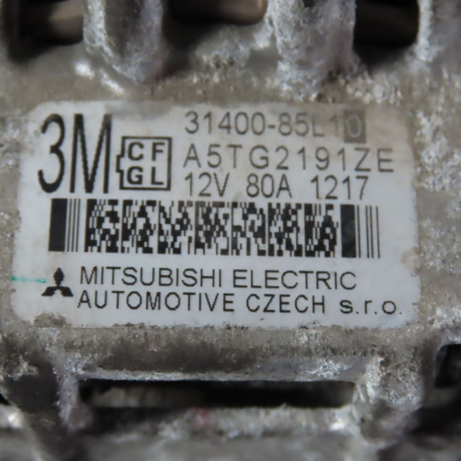 Alternateur occasion  Opel AGILA (B) (H08) 1.2 (f68) (2010-2014) 5 portes   3140085L10  2