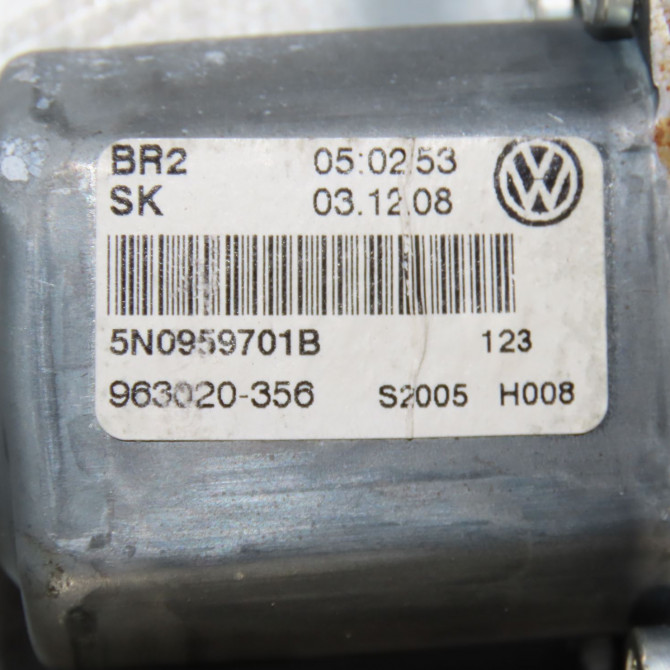 Mecanisme+moteur leve-glace avg occasion  Volkswagen vw TIGUAN (5N_) 2.0 tdi 4motion (2007-2018)   5N0837461  5