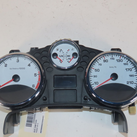 Bloc compteurs occasion  Peugeot 207 CC (WD_) 1.6 hdi (2007-2015)   9666749180 