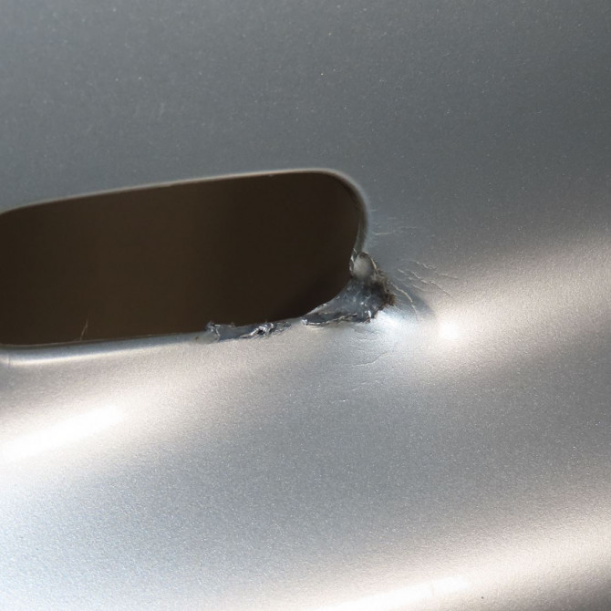 Pare-choc arrière occasion  Peugeot 206 3/5 portes (2A/C) 1.6 16v (2000-2009) 3 portes   7410L5  4