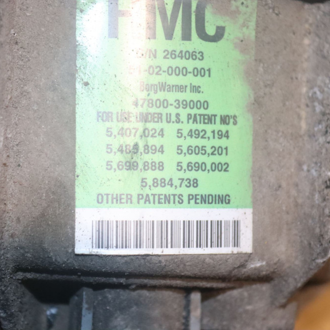 Pont arriere occasion  Hyundai TUCSON (JM) 2.0 crdi traction intégrale (2004-2010)   4780039000  2