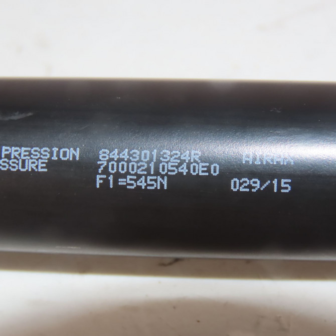 Verin d capot occasion  Renault CAPTUR I (J5_, H5_) 1.2 tce 120 (2013)   654709991R  2