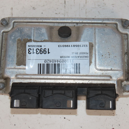 Calculateur moteur occasion  Peugeot 206 CC (2D) 1.6 16v (2dnfuf, 2dnfur) (2000-2007) 2 portes   9650347980 