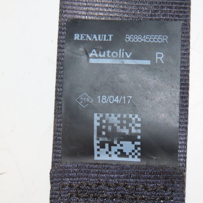 Ceinture avant droite occasion  Dacia SANDERO II 1.0 sce 75 (b8jc, b8jd) (2016)   868845555R  5