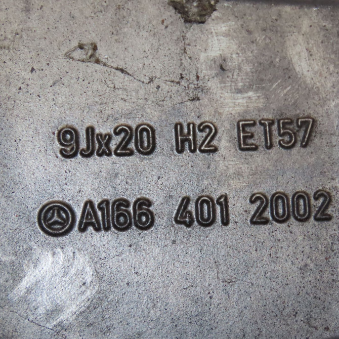 Jante aluminium occasion  Mercedes-benz CLASSE M (W166) Ml 250 cdi / bluetec 4-matic (166.004, 166.003) (2011-2015)   16640120027X23  2