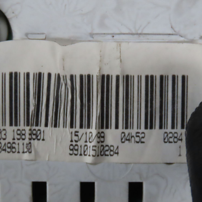 Bloc compteurs occasion  Peugeot 206 3/5 portes (2A/C) 1.4 i (1998-2012) 3 portes   9634961180  3