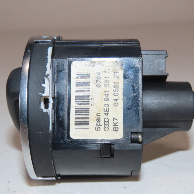 Interrupteur commande de phares occasion  Audi A8 D3 (4E2, 4E8) 4.2 quattro (2002-2010)   4E0953513K4PK  5