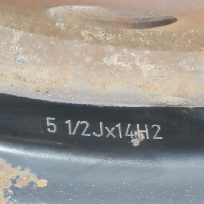 Jante tole occasion  Peugeot 206+ (2L_, 2M_) 1.4 hdi eco 70 (2009-2013) 5 portes   5401K1  2