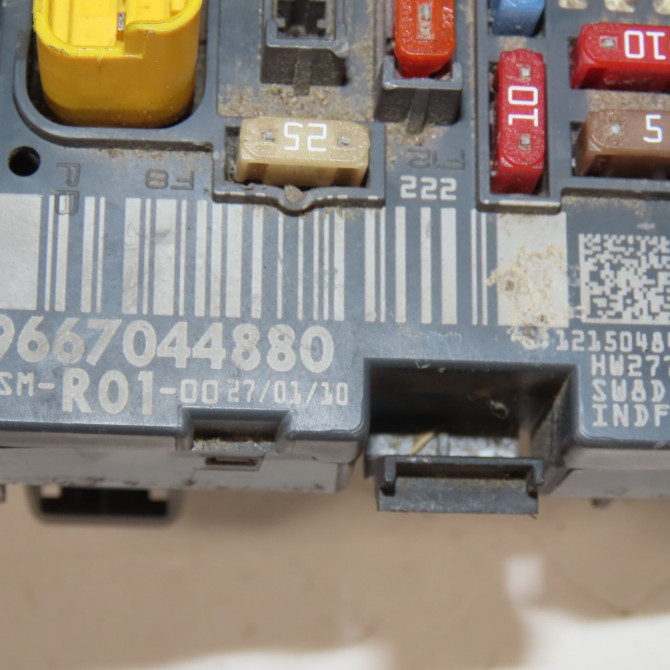 Boite a fusibles occasion  Citroën C4 PICASSO I Monospace (UD_) 1.6 hdi (2007-2013) 5 portes   9667044880  2
