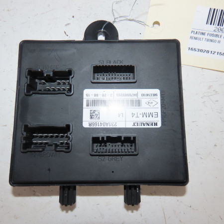Platine fusible habitacle occasion  Renault TWINGO III (BCM_, BCA_) 1.0 sce 70 (2014) 5 portes   231A04166R 