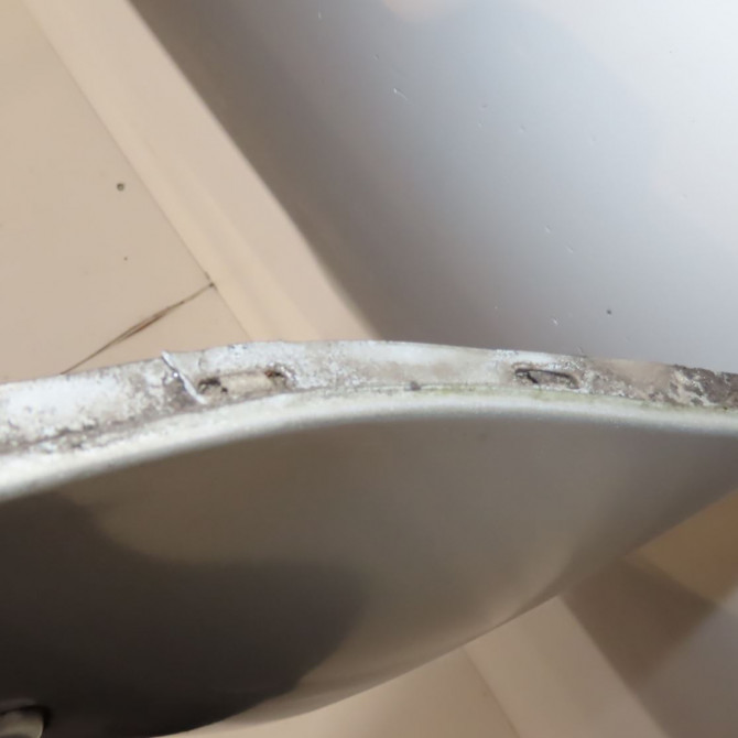 Pare-choc arrière occasion  Volkswagen vw POLO (9N_, 9A_) 1.4 tdi (2001-2005) 5 portes   6Q6807417GRU  4