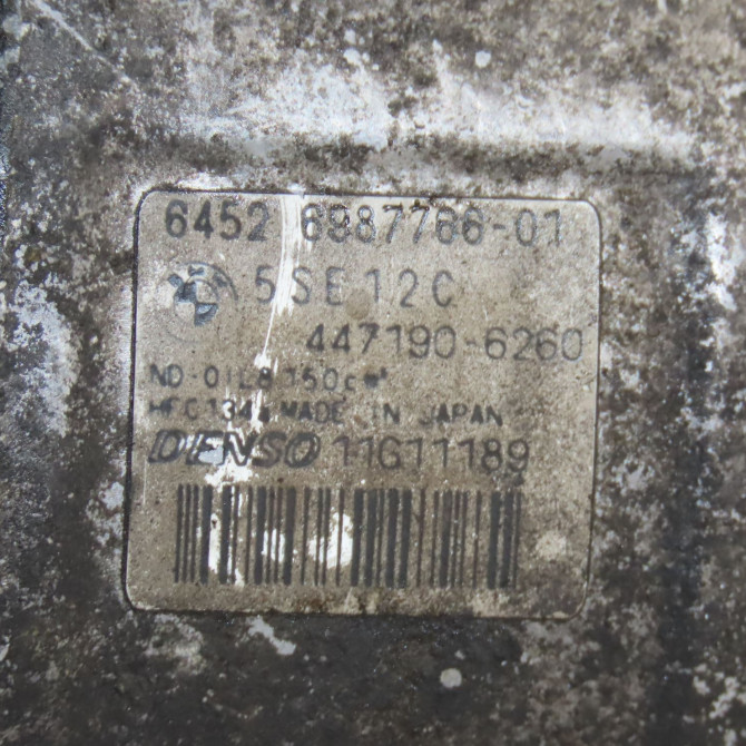 Compresseur air conditionne occasion  Bmw 3 (E90) 318 d (2007-2011)   64526987766  2