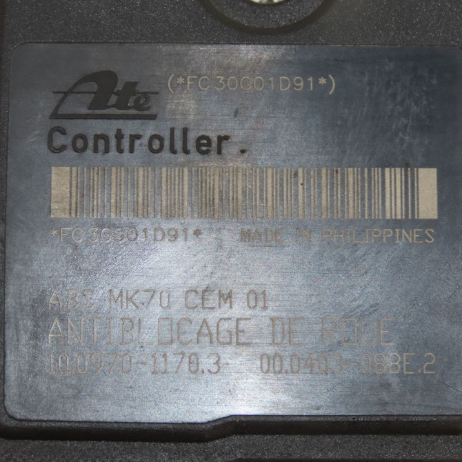 Unité hydraulique ABS occasion  Peugeot 206+ (2L_, 2M_) 1.4 i (2lkfwa, 2mkfwa) (2009-2013) 3 portes   4541RW  2