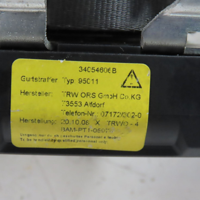 Ceinture avant droite occasion  Renault CLIO III Grandtour (KR0/1_) 1.5 dci (kr0g) (2007-2012)   8200838217  2