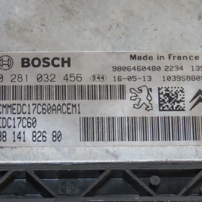 Calculateur moteur occasion  Citroën C4 GRAND PICASSO II (DA_, DE_) 1.6 bluehdi 120 (2014)   9814182680  2