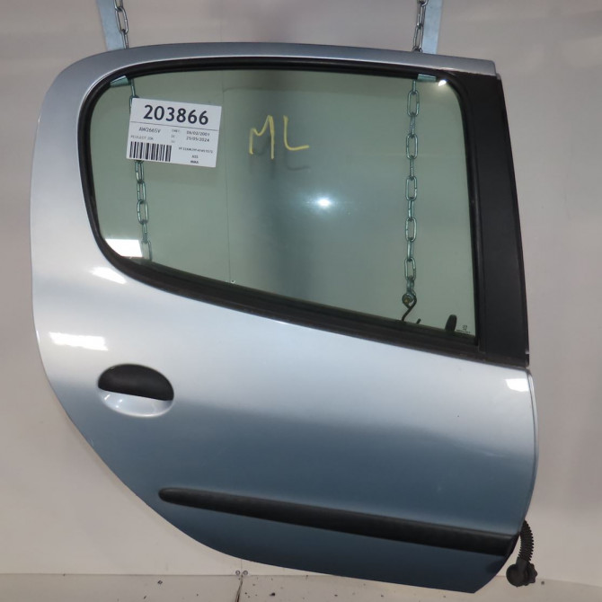 Porte arrière droite occasion  Peugeot 206 3/5 portes (2A/C) 1.9 d (1998-2001) 5 portes   9008A5  1