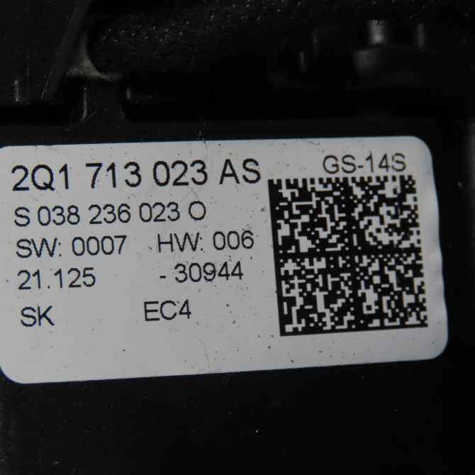 Levier de vitesses occasion  Volkswagen vw POLO VI (AW1, BZ1, AE1) 1.0 tsi (2017)   2Q1713023AS  2