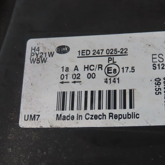 Phare droit occasion  Skoda FABIA II (542) 1.4 tdi (2007-2010)   5J1941018  2