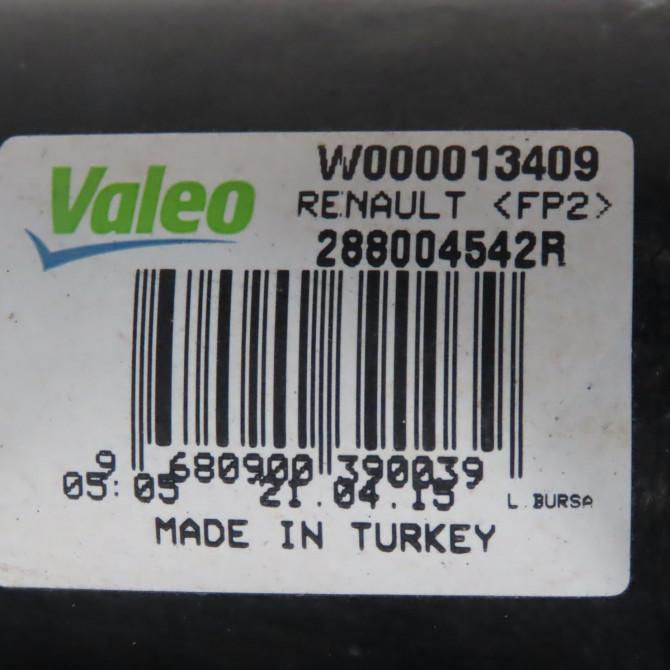 Moteur essuie-glace avant occasion  Renault CLIO IV Grandtour (KH_) 1.5 dci 90 (khn3, khn4) (2012) 5 portes   288A53268R  3