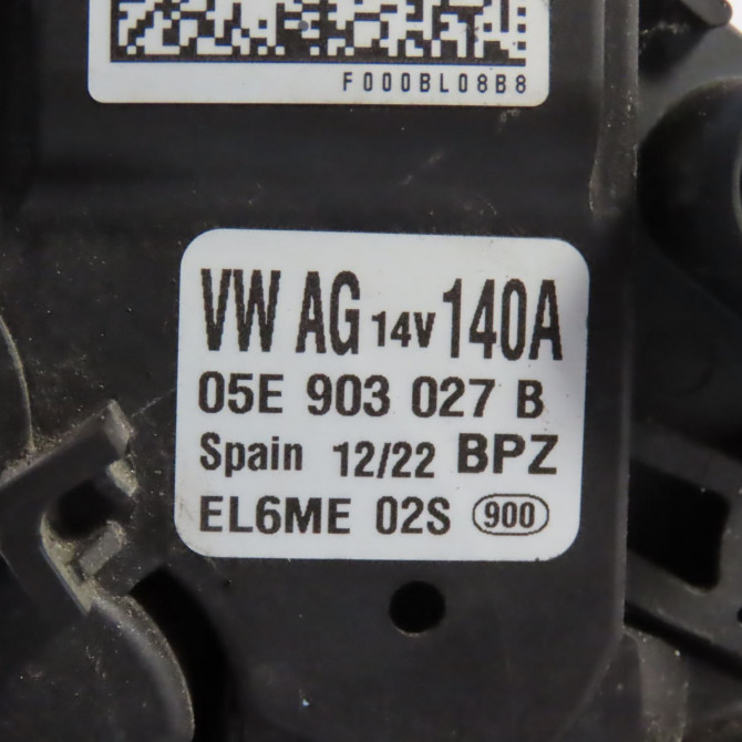 Alternateur occasion  Volkswagen vw TAIGO (CS1) Liberty 200 (2006)   05E903027B  2