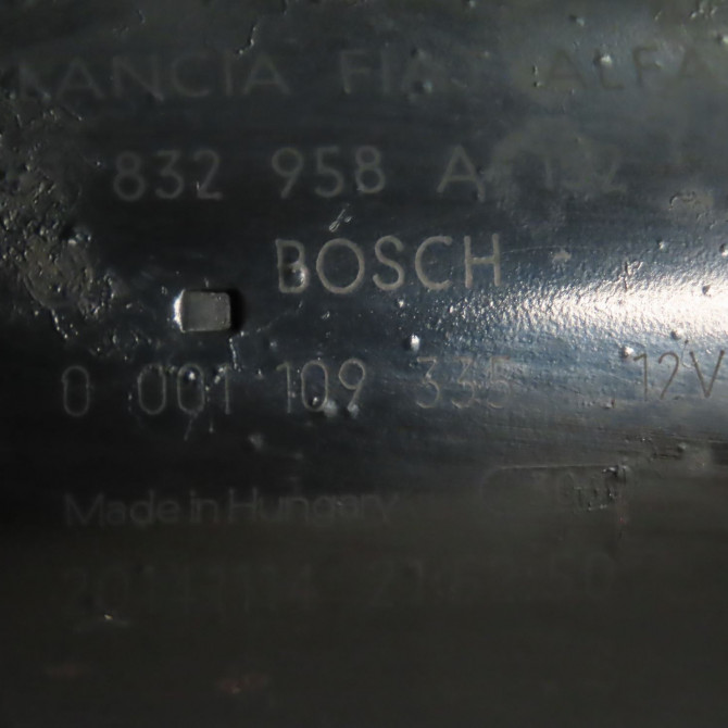 Démarreur occasion  Fiat DUCATO Camionnette (250_) 180 multijet 3,0 d (2011)   51984358  2