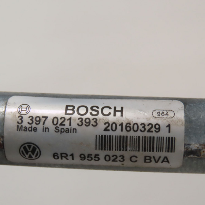 Moteur essuie-glace avant occasion  Volkswagen vw POLO V (6R1, 6C1) 1.2 tsi 16v (2014-2017) 5 portes   6R1955023C  2