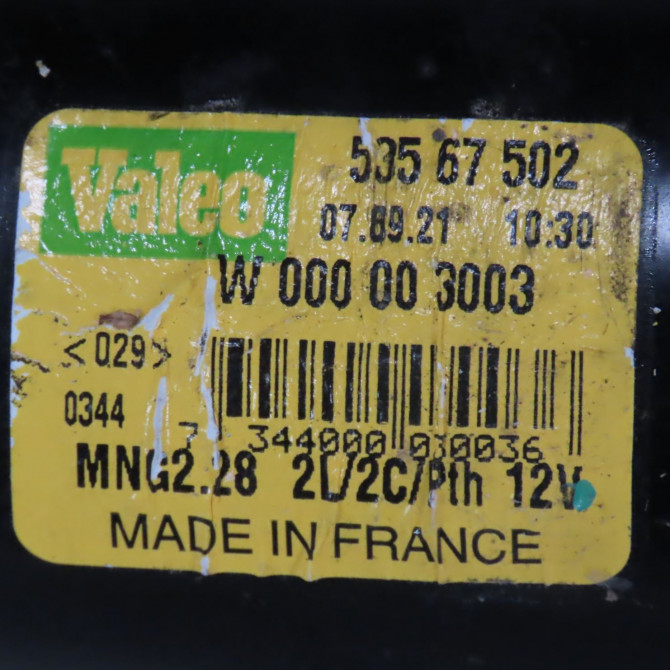 Moteur essuie-glace avant occasion  Renault CLIO III (BR0/1, CR0/1) 1.5 dci (c/br0g, c/br1g) (2005-2012) 5 portes   7701061590  2