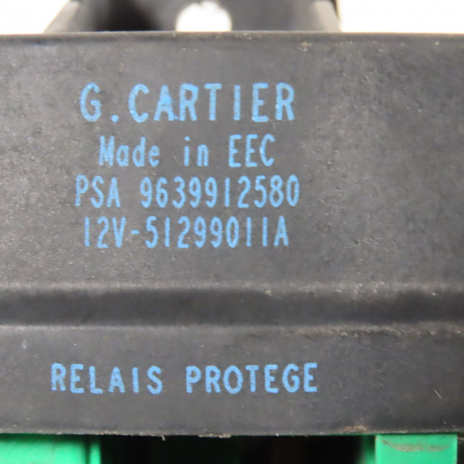 Boitier de préchauffage occasion  Citroën XSARA PICASSO (N68) 2.0 hdi (1999-2011) 5 portes   9639912580  2