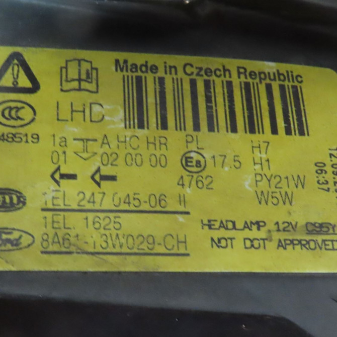 Phare droit occasion  Ford FIESTA VI (CB1, CCN) 1.6 tdci (2008-2012)   1740029  3