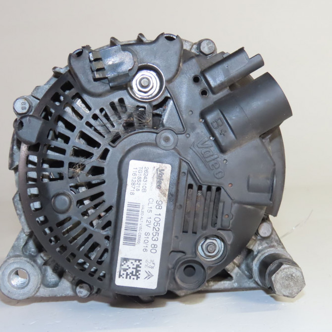 Alternateur occasion  Peugeot 208 I (CA_, CC_) 1.6 bluehdi 100 (2015) 5 portes   9810525380  3