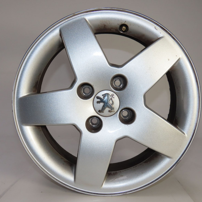 Jante aluminium occasion  Peugeot 207/207+ (WA_, WC_) 1.4 hdi (2006-2015) 5 portes   9651016580  1