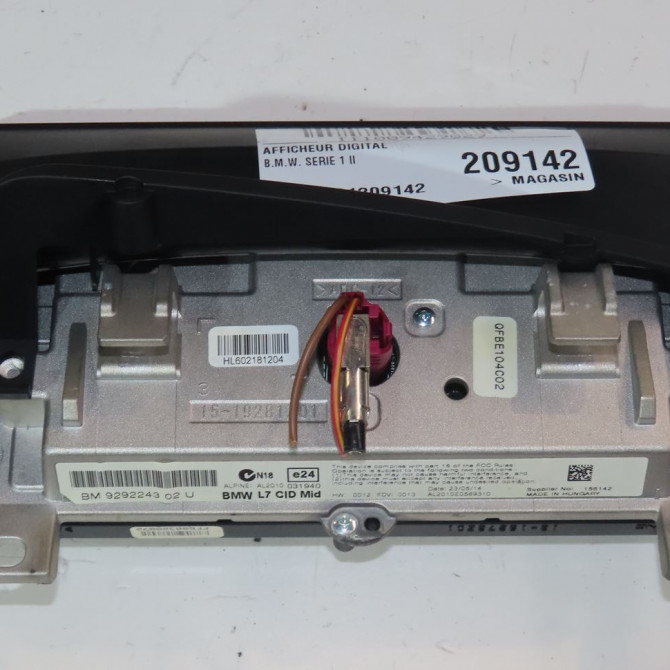 Afficheur digital occasion  Bmw 1 (F20) M 135 i (2012-2015)   65509292243  2