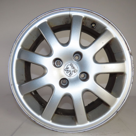 Jante aluminium occasion  Peugeot 206 CC (2D) 1.6 16v (2dnfuf, 2dnfur) (2000-2007) 2 portes   9606KP 