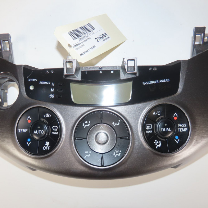 Commande de chauffage occasion  Toyota RAV 4 III (_A3_) 2.2 d (ala35_) (2008-2013)   5590042361B0  1