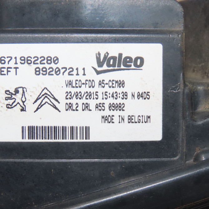 Feux position g occasion  Citroën DS3 (SA_) 1.6 hdi 90 (2009-2015) 3 portes   9671962280  2