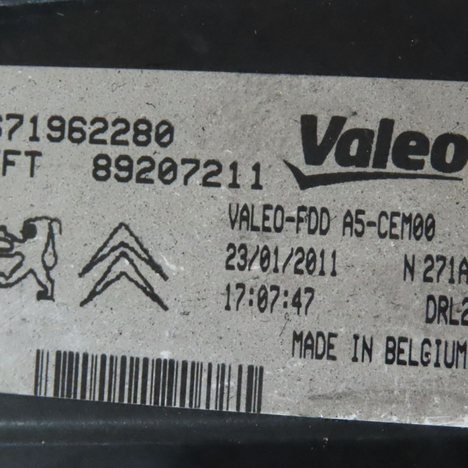 Feux position g occasion  Citroën DS3 (SA_) 1.6 hdi 90 (2009-2015) 3 portes   9671962280  3